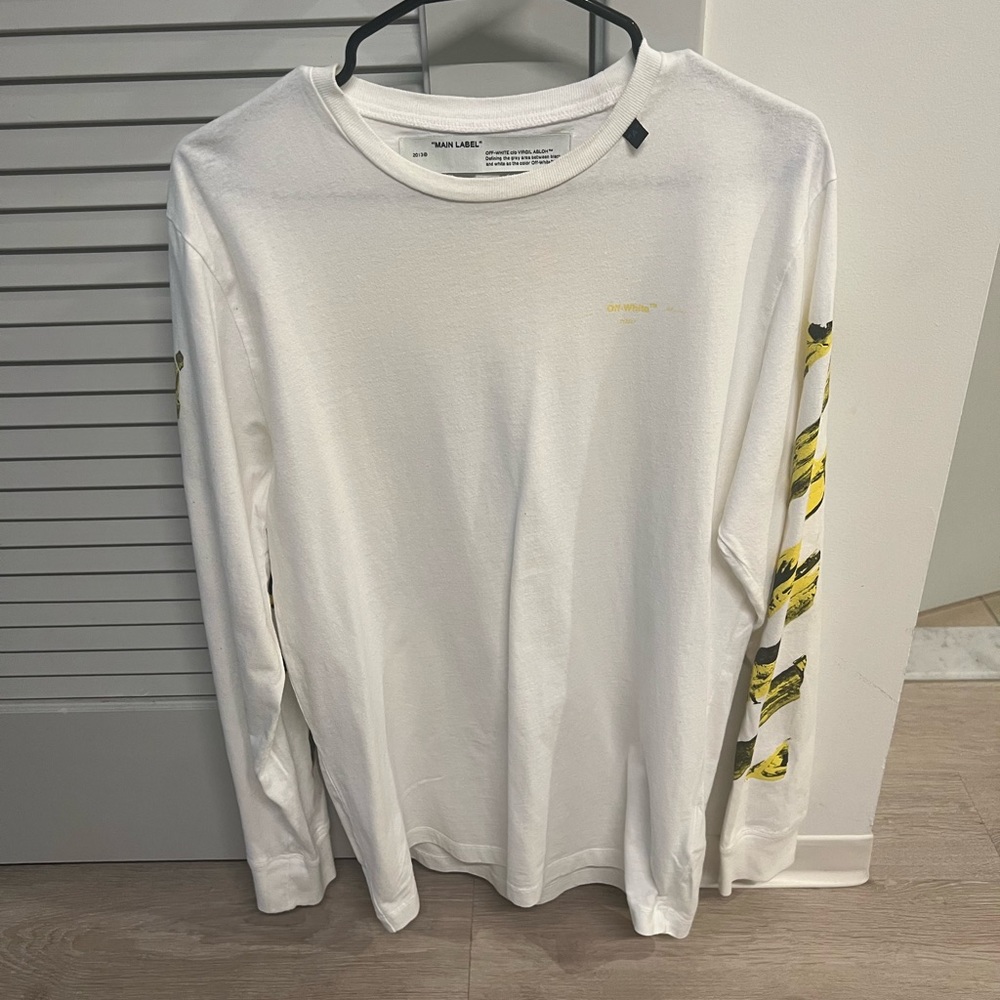 Off- white printed long sleeve